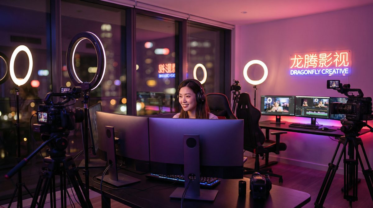 黑丝影视传媒视频制作现场